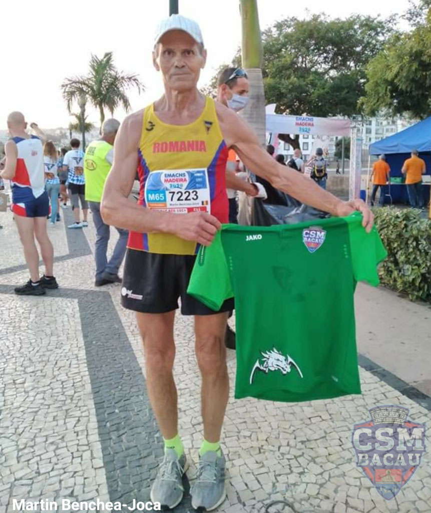 Atletul Martin Benchea - semimaratonului de la Madeira